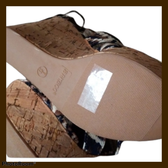 Platform wedge sandals - Picture 5 of 7